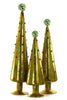 DECORATED DOTTED TREES - Chartreuse