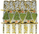 Gilded Tree Christmas Cracker-12 Inch Long/6-In