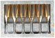 Sparkling Flutes Party Poppers-10 Inch Long / 6-In