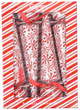 Peppermint Luxury Cone Crackers-10 Inch/8-In