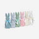 Flocked Button Nose Bunny - Small