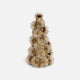 Gold Festive Fiber Blend Decorative Tree -