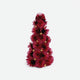 Pink Festive Fiber Blend Decorative Tree