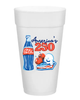 America's 250 16oz Styrofoam Cups - Set/8