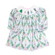 Girls Nutcracker & Bows Smocked Dress