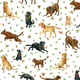 Christmas Labs Roll Wrap 30 Inch X 8ft-2 Inch Core