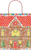 Gingerbread House Gift Bag Lg 10 X 4 3/4 X 11 3/4