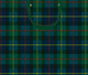William Tartan Blue Gift Bag Lg 11 3/4 X 4 3/4 X 10