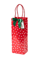 Painted Dots Bottle Gift Bag