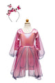 Butterfly Twirl Dress with Wings, Pink, Size 5-6