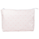 Pink Hearts Large Tyvek® Zipper Pouch