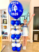 10ft Balloon Column / Custom logo OR School!