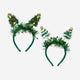 Lighted Tree Headband, 3-LR44 Batteries Incl, PVC/Tinsel, 7