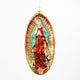 Madonna Glass Orn, Glass, 5.5"