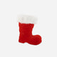 Flocked Red Boot 10"