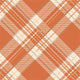 Orange Plaid Cocktail Napkin - Pack of 20