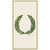Laurel Wreath Guest Napkin - PACK OF 16