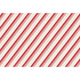 PEPPERMINT STRIPE PLACEMAT - PAD OF 24 SHEETS