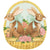 Die-cut Bunny Basket Placemat - 12 Sheets