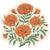 Die Cut Marigold Placemat - PAD OF 12