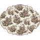 Die-cut Harvest Toile Frame Placemat - 12 sheets