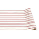 Antique Red Stripe Runner - 20" x 25'
