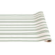 Antique Green Stripe Runner - 20" x 25'