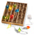 6" LIGHTED MULTICOLORED SHINY KISMET GARLAND