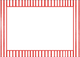 Pinstripes Red Name Labels 2 X 3-12 Per Package