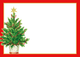 Potted Christmas Tree Name Labels 2 X 3-12 Per Package