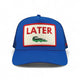 Blue Later Gator Trucker