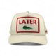 Ivory Later Gator Trucker