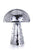 SILVER DISCO SHROOM-LARGE 13.5"