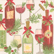 A Christmas Toast Napkin Cocktail
