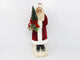 Red Velvet Belsnickel Santa w/Sisal Tree