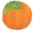 Pumpkin--Die-Cut Napkin Airlaid Luncheon D-Cut 15 In