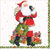 Jolly St. Nick Napkin Cocktail