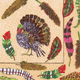 Plumage Turkey Napkin Cocktail