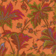 Paisley Leaves Coral Napkin Luncheon