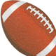 Football--Die-Cut Napkin Airlaid Luncheon D-Cut 15 In