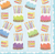 Cake Frosting-Paper Linen Napkin Airlaid Luncheon-15 In