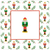Little Nutcracker Sq Salad/dessert Plates Square