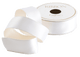 Satin White/ivory Reversible Ribbon Price Code G - 10 Yards