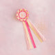 It’s a Girl” Ribbon, Velvet/Beaded, 18"