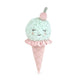Minty Ice Cream Cone Plush