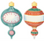 Ornaments Table Accent - Pack of 12