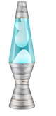 14.5'' Lava Lamp RECLAIMED WOOD/WHT/TEAL