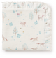 20X20 Pony Meadow Org. Muslin Fur Back Blankie