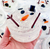 Melted Snowman Clear Putty Slime