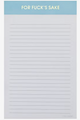 For F*ck's Sake Notepad